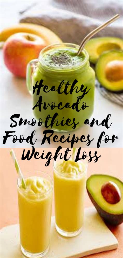 Excess weight is a known risk factor for type 2 diabetes. Healthy Avocado Smoothies and Food Recipes for Weight Loss ...