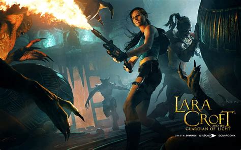Lara Croft Y El Guardián De La Luz Croft Lara De La Luz Y El Guardián Fondo De Pantalla Hd