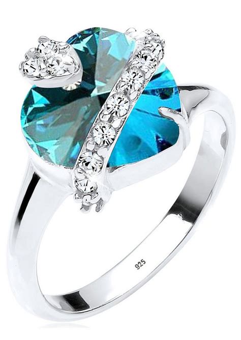 Cadmium , nickel, lead free. Elli Ring mit Swarovski® Kristallen, »Victoria, 0602470113 ...