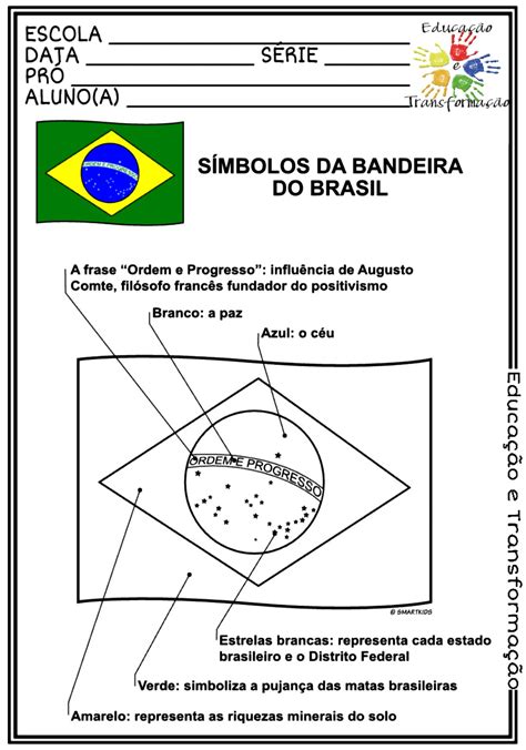 Dia Da Bandeira Colorindo As Bandeiras Utilizadas No Brasil Em