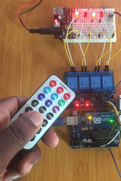 Arduino Ir Remote Control Of Leds And Relays Artofit