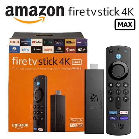 Amazon Fire Tv Stick 4k Max With Wifi 6 Support And Alexa Voice