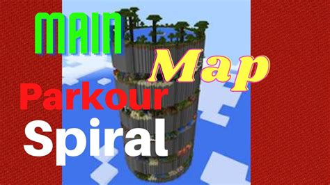 Main Minecraft Map Parkour Spiral 1 Youtube