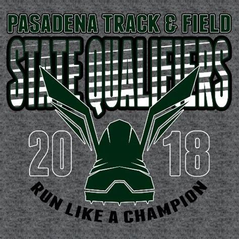 Track And Field Qualifiers And Champions T Shirt Designs Gandy Ink