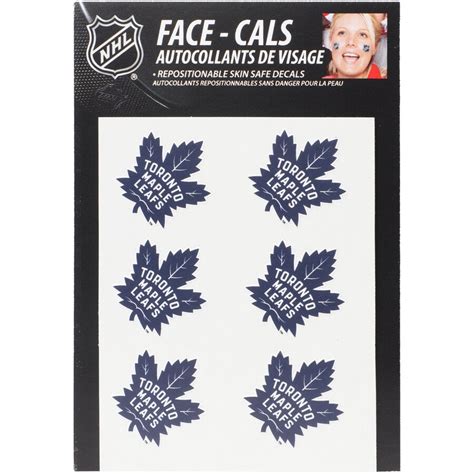 Toronto Maple Leafs 3x 5 Mini Decal Set