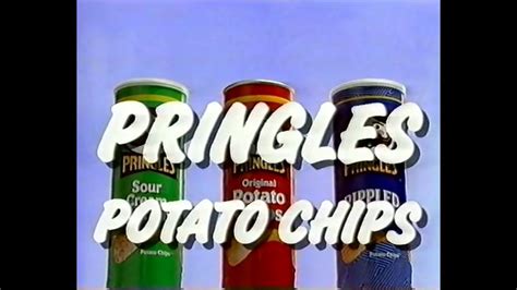 Pringles American Potato Chips Once You Pop Tv3 Reklam 20 Nov 1991