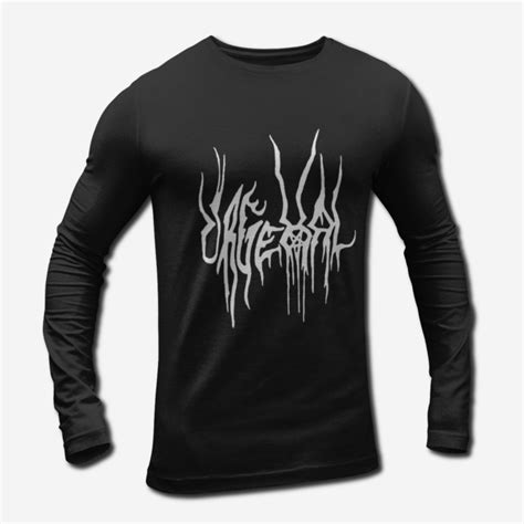 urgehal logo long sleeve t shirt urgehal band black metal merch metal merch t shirts metal