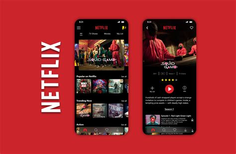 Netflix App Ui Redesign On Behance