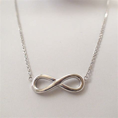 Sterling Silver Infinity Necklace Fashionjunkie4life