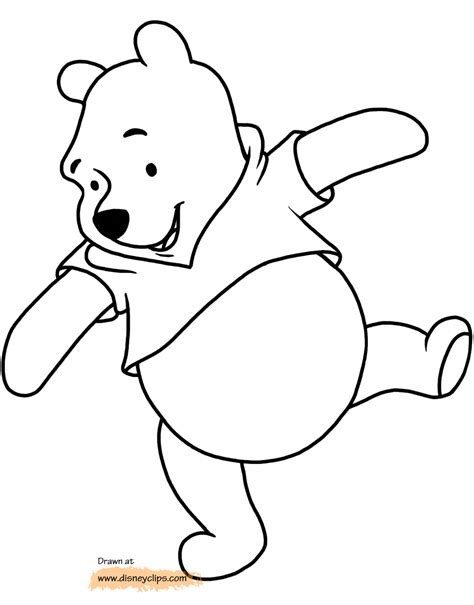 Winnie The Pooh Printable Coloring Pages 2 Disney Coloring Book