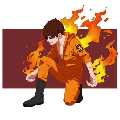 Fire Force Oc Anime Warrior Anime Oc Anime Character Design