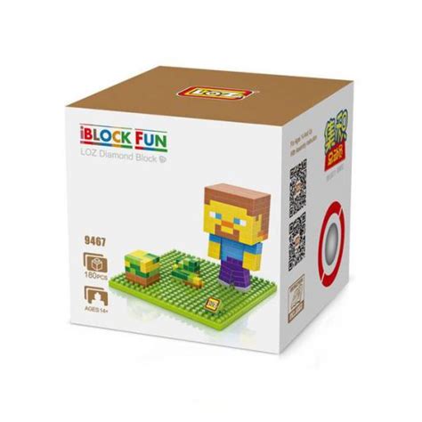 Loz Minecraft Yellow Head Mini Block Set Lepin Land Shop