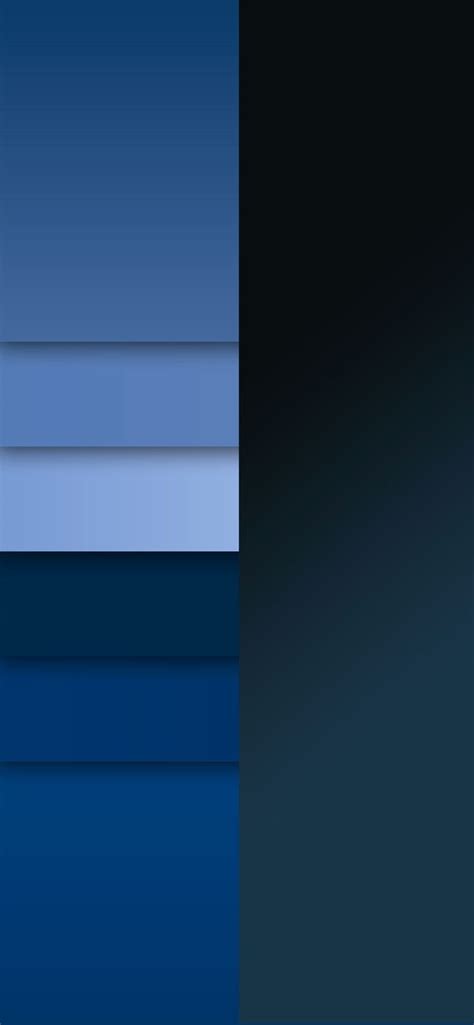Pacific Blue Stripes Dual Wallpapers Central Color Wallpaper