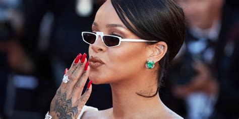 What Do Rihannas Tattoos Mean Heres A Guide Popsugar Beauty