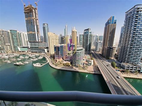 3BR, Marina View, Unfurnished, Marina Wharf 2 | Dubai Marina