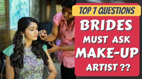 what to ask makeup artist for wedding