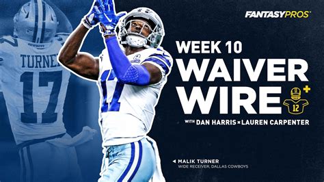 Live Week 10 Waiver Wire Pickups Players To Target Drop And Trade