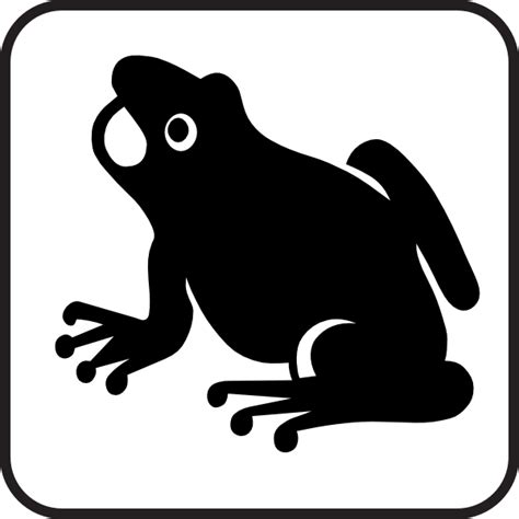 Frog Sign Clip Art At Vector Clip Art Online Royalty Free