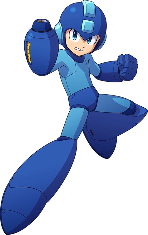 Mega Man By Laponce 16 On Deviantart Man Character Character Concept