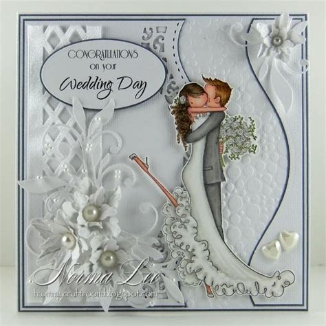 It is not an easy task to create a nice and original greeting. From My Craft Room: Congratulations on your Wedding Day