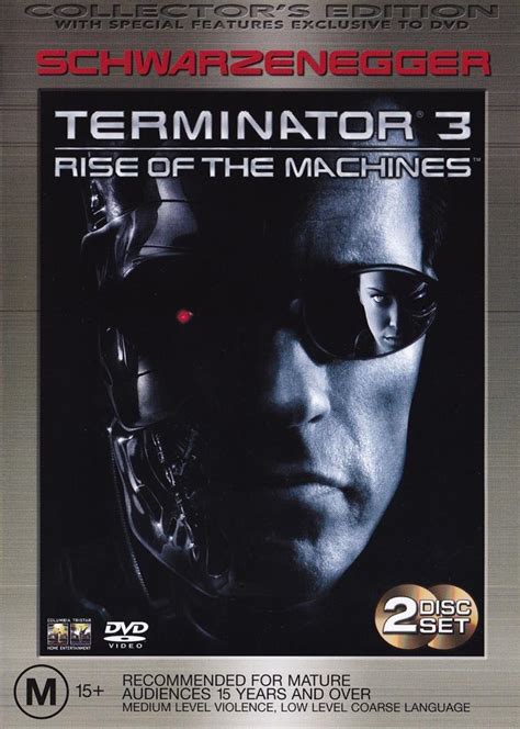 Terminator 3 Rise Of The Machines Dvd 2003 R4 2 Disc As New