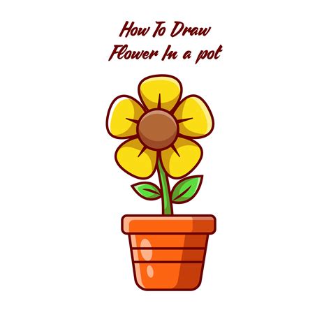 How To Draw A Flower Step By Step For Beginners