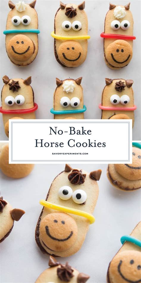 No Bake Horse Cookies Recipe Kentucky Derby Food