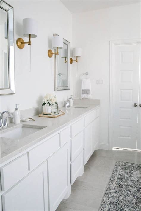 Affordable Bathroom Updates Anyone Can Do White Paint Colors Best