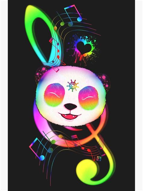 Panda Song Poster By Alexandersvlk Redbubble