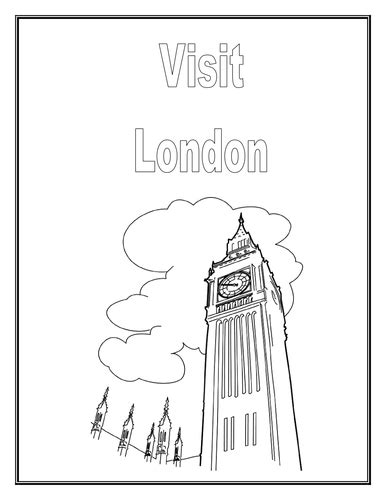 Famous Places In London With Tourist Booklet Teaching Resources