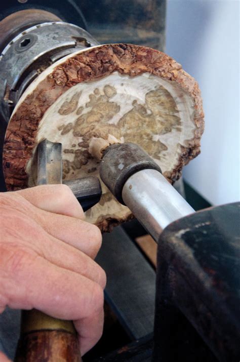 Turning And Carving A Burl Bowl Australian Wood Review