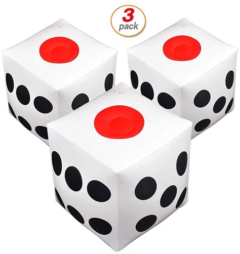 decorations giant inflatable dice  amazon monopoly party