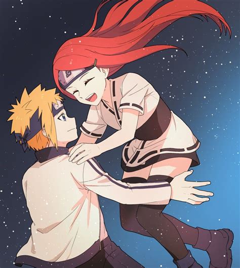 Minato And Kushina Minato E Naruto Arte Naruto Personagens De Anime