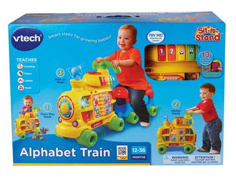 vtech sit to stand alphabet train toys at foys