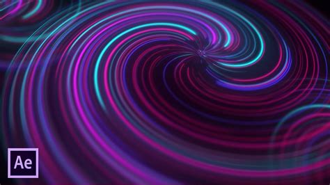 After Effects Tutorial Neon Lights Animation In After