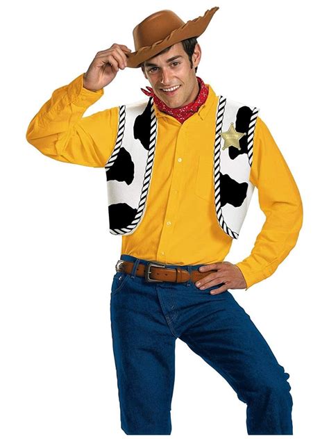 Mens Toy Story Woody Adult Costume Kit Best Disney Halloween