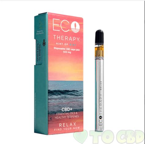 Eco Therapy Cbd Cbd Vape Relax Disposable Pen 500mg Cbd