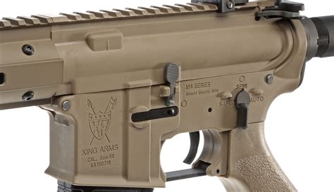 King Arms M4 Tws M Lok Rifle Ultra Grade Version Ii S Aeg 6mm Bb Dark