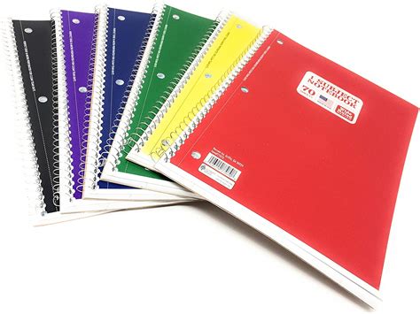 Norcom 1 Subject Wide Ruled Spiral Bound 70 Sheet