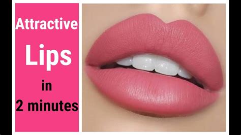 How To Get Attractive Lips In 2 Minutes Every Girls Must Watch Youtube