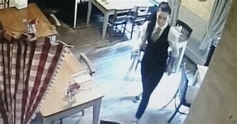 Ghost Girl Caught On Camera Stalking Waitress Wales Online