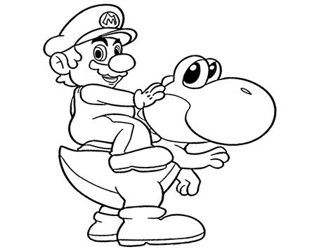 Dibujos Para Colorear Mario Para Niñas Y Niños