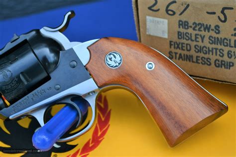 Nib Ruger Bisley Single Six 22 Stainless Steel Grip Frame 735 Produced 22