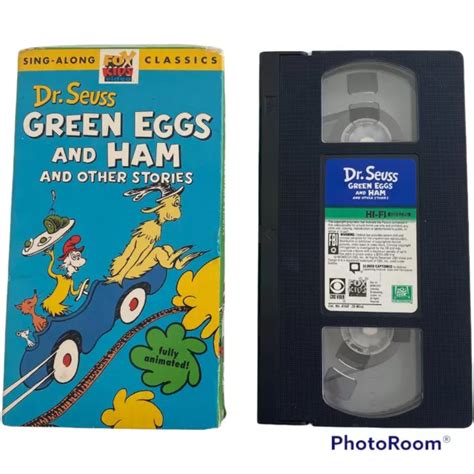 Dr Seuss Green Eggs And Ham And Other Stories Sing Along Classics Vhs
