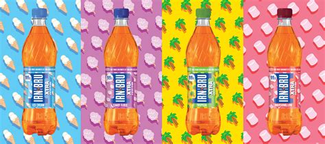 irn bru unveil four new flavours including marshmallow candy floss and ice cream but only two