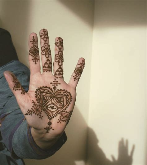 Moroocan Folk Style Henna Palm Henna Trails Flickr