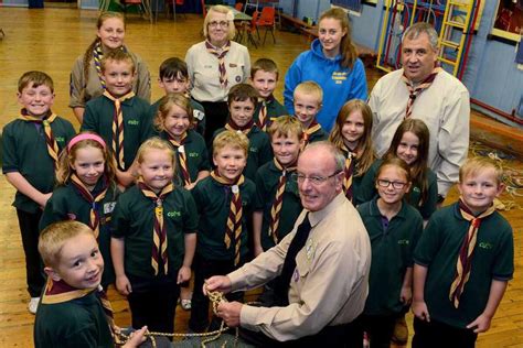 Scout Leader Peter Clocks Up 50 Years Express And Star
