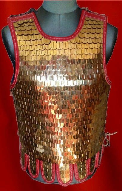 Scale Armor Suitable For Both Roman And Byzantine Reenacting Bronze