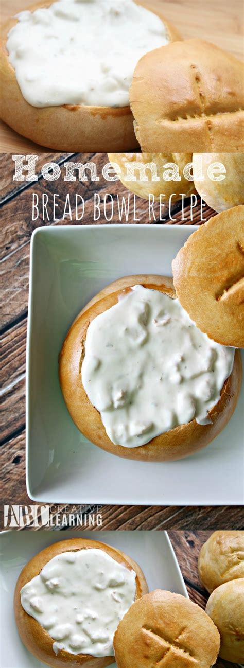 Homemade Bread Bowl Recipe For Fall Soups
