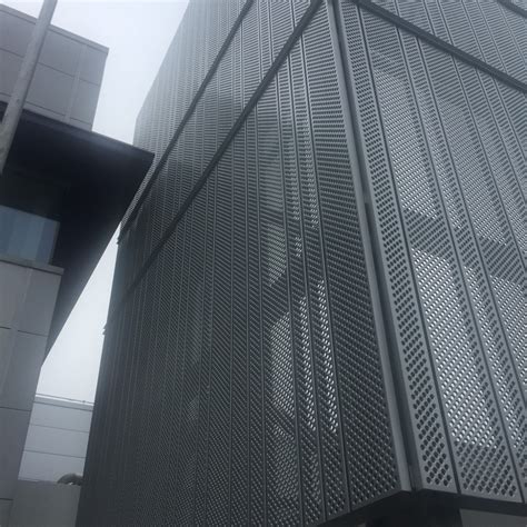 Galvanised Perforated Metal Cladding Home